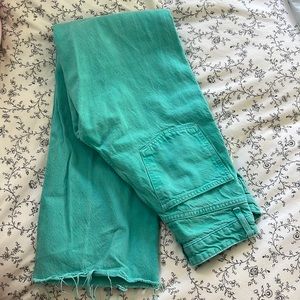 Green Zara Jeans